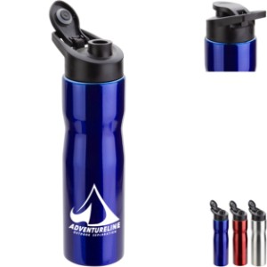 Crescent Single-Wall Stainless Steel Bottle, 25oz. - AR9554