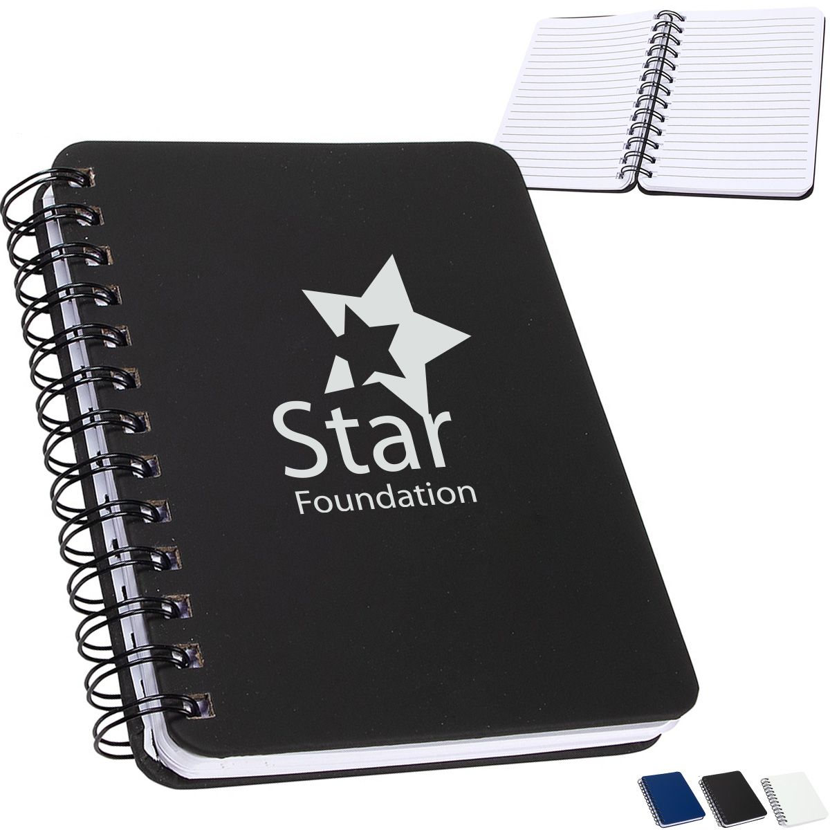 Product Photo 1 Hefty Hardcover Notebook, 7" x 5-1/4"