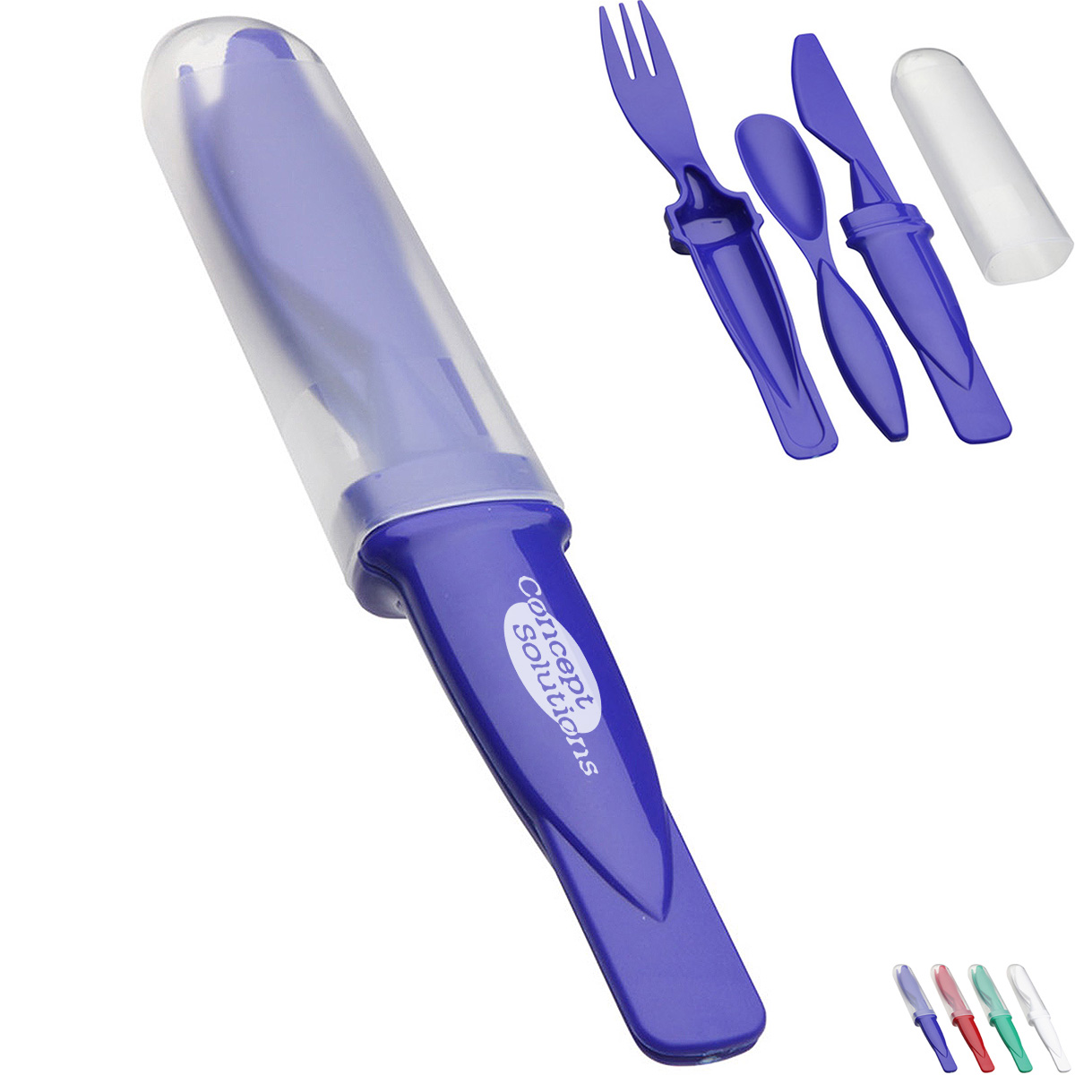 Product Photo 1 Three-In-One Portable Utensil Set
