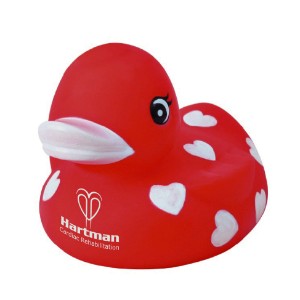 Red Heart Rubber Duck - AN1255