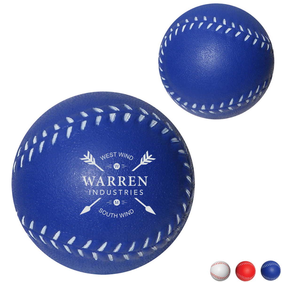 Product Photo 1 Baseball Slo-Release Serenity Squishy™ Stress Reliever