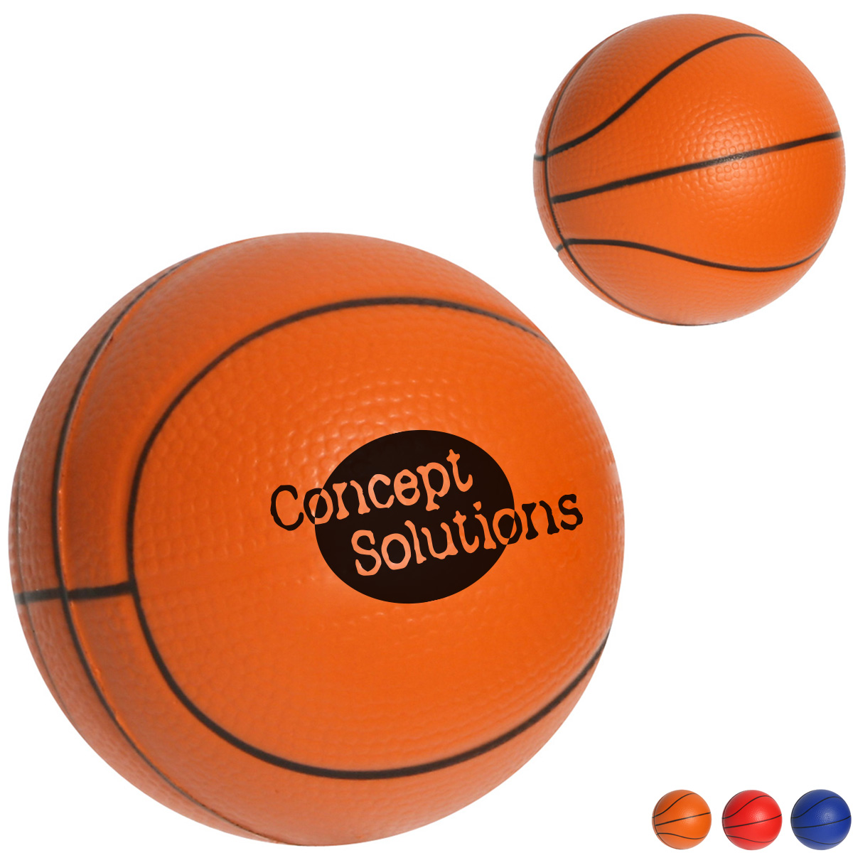 Product Photo 1 Basketball Slo-Release Serenity Squishy™ Stress Reliever