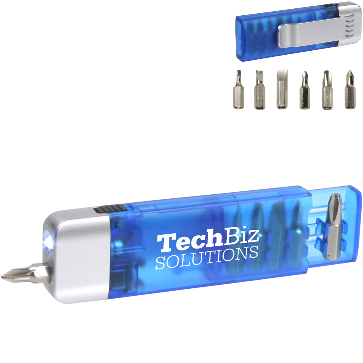 Product Photo 1 Clip-On Pocket Screwdriver w/ Flashlight