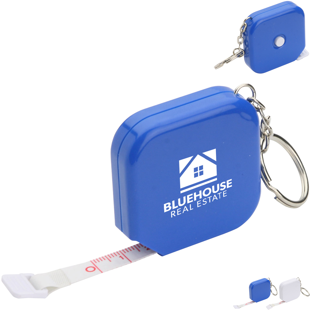Product Photo 1 Square Tape Measure w/ Key Chain, 5'