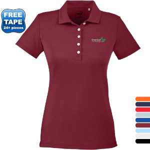 PUMA® Golf Fusion Moisture-Wicking Poly/Cotton Ladies' Polo - WG2016
