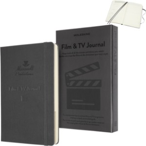 Moleskine® Film & TV Passion Journal, 8-1/2" x 5-1/2" - GM1212