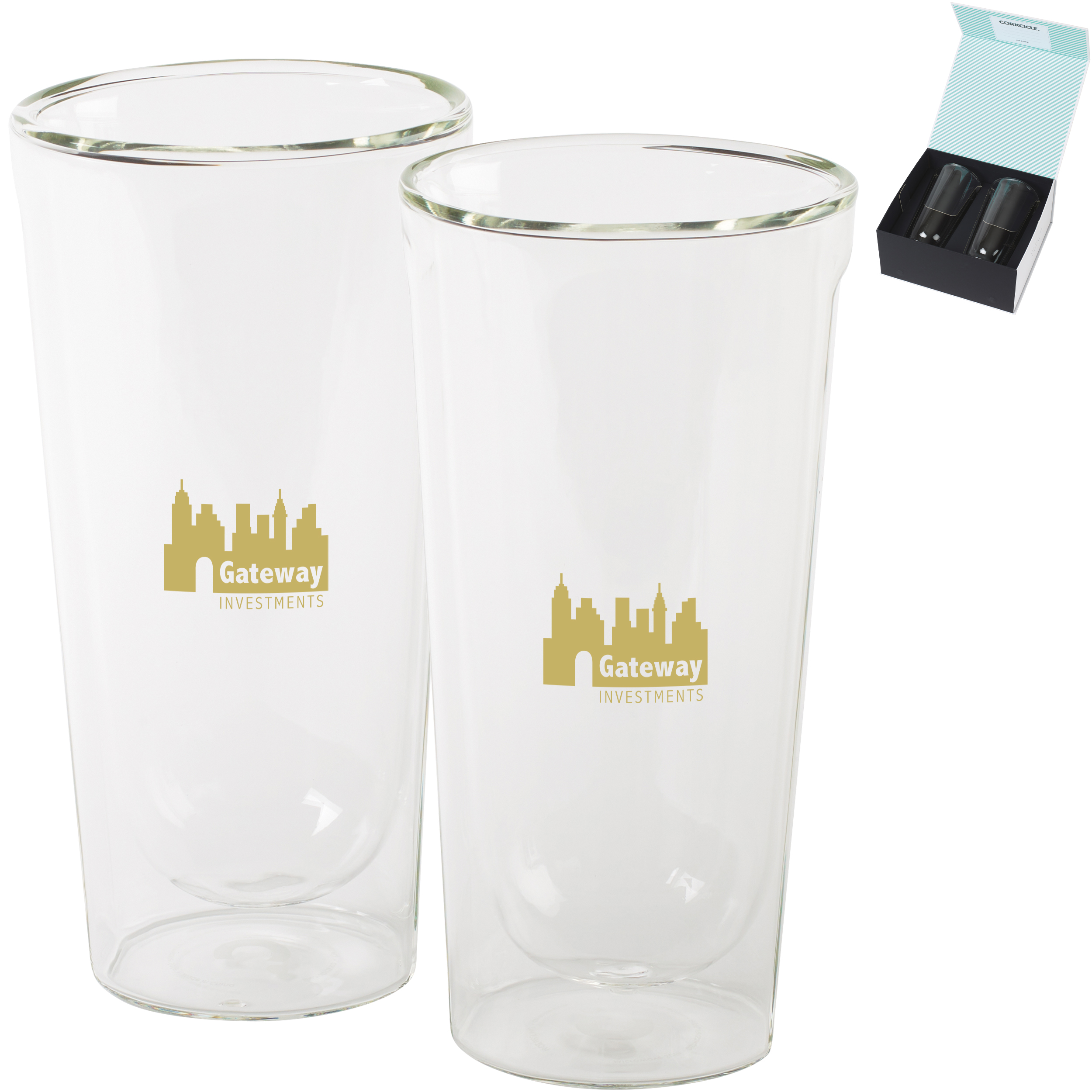 Product Photo 1 Corkcicle® Pint Glass Gift Set