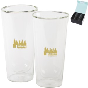 Corkcicle® Pint Glass Gift Set - GM1127