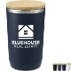 Brees Copper Vacuum Tumbler w/ Bamboo Lid, 14oz.
