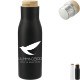 Shaco Copper Vacuum Bottle w/ FSC Bamboo Cap, 17oz.