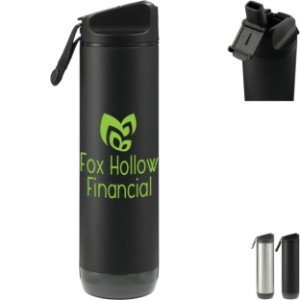 HidrateSpark® Straw Lid Smart Stainless Steel Bottle, 21oz. - LD2030