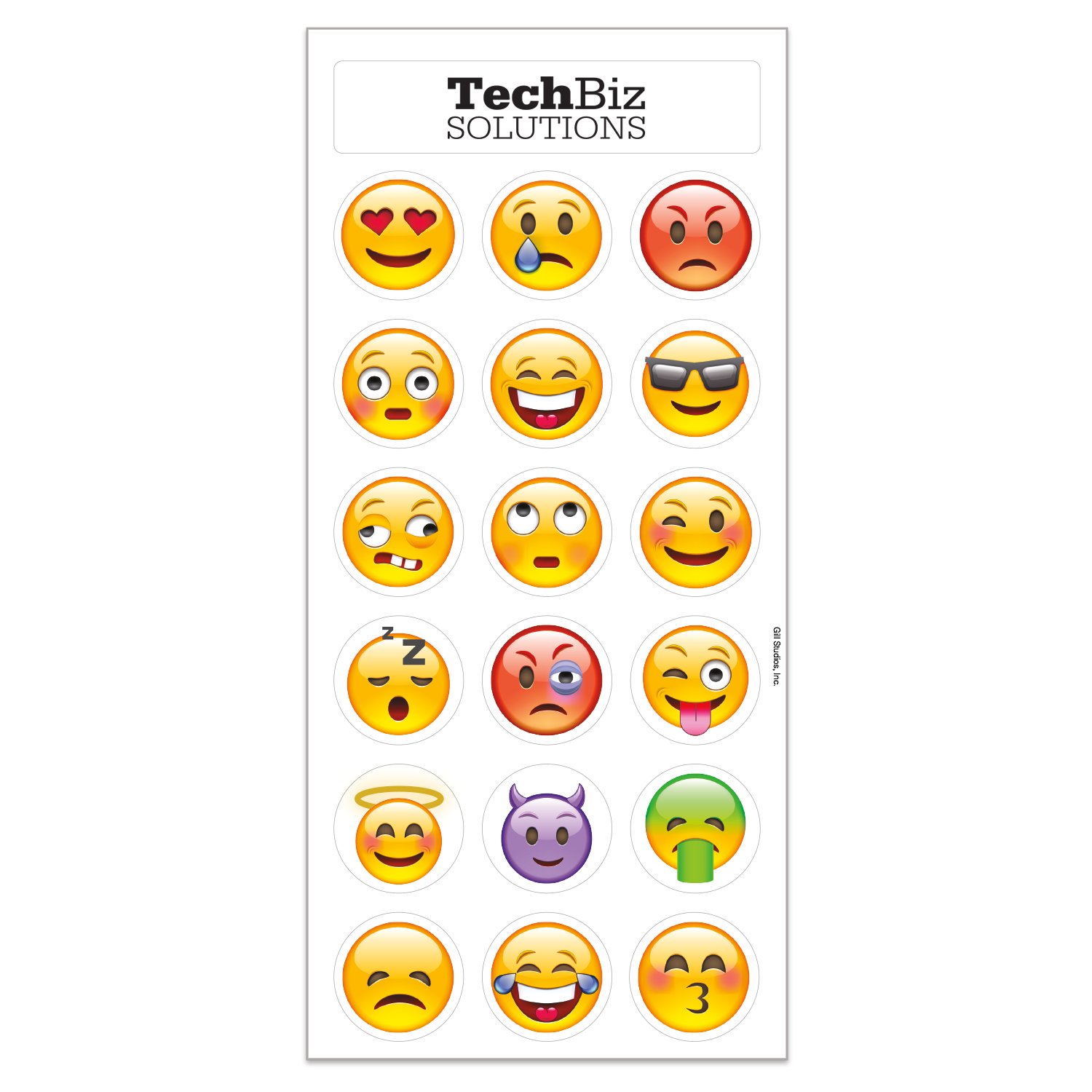 Product Photo 1 Emoji Children's Sticker Sheet