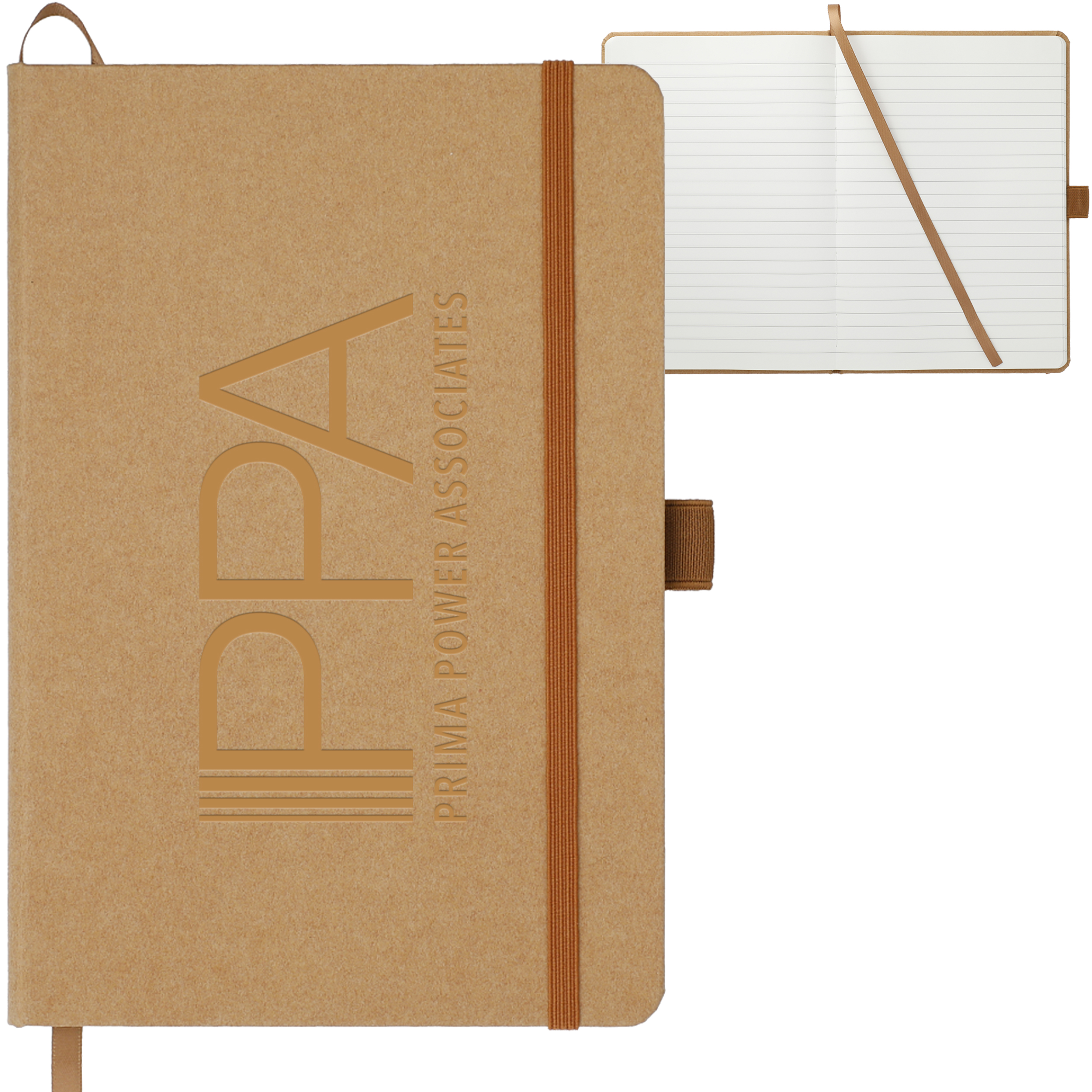 Product Photo 1 Washable Kraft Stone Bound JournalBook, 8-1/4" x 5-1/2"