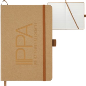 Washable Kraft Stone Bound JournalBook, 8-1/4" x 5-1/2" - LD2206