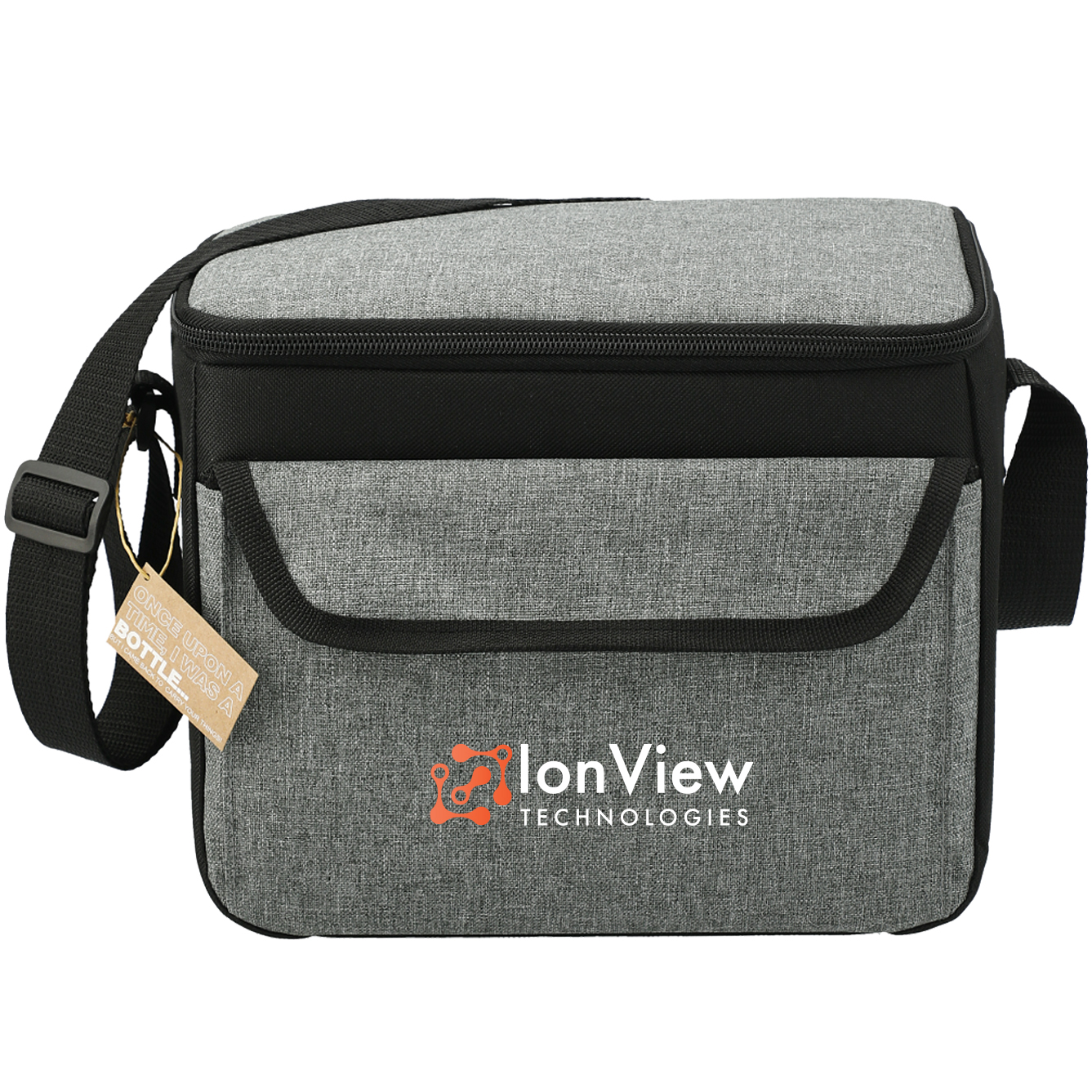 Product Photo 1 Recycled Boxy 9 Can Polyester Lunch Cooler