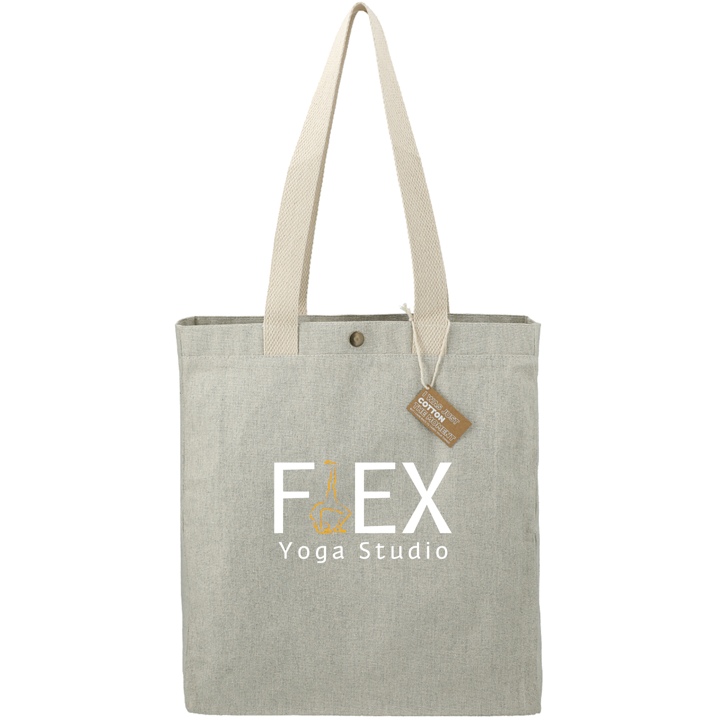 Product Photo 1 Repose 10oz. Recycled Cotton Box Tote w/ Snap