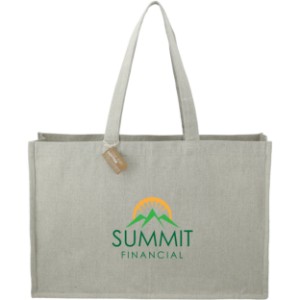 Repose 10oz. Recycled Cotton Shoulder Tote - LD2052