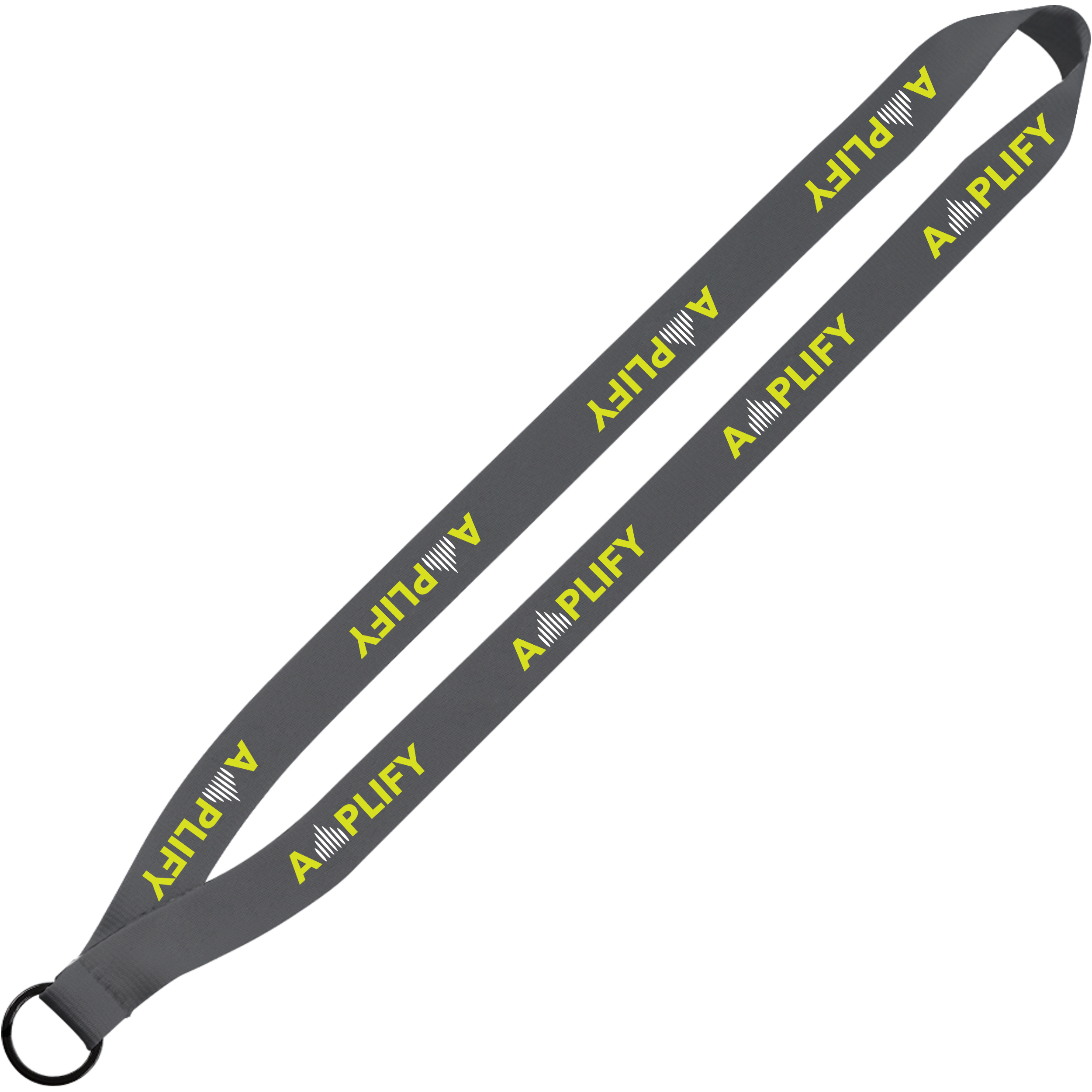 Product Photo 1 Polyester Dye Sublimated Lanyard 3/4" w/ Metal Split Ring