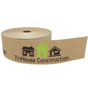 Kraft Paper Reinforced Box Tape Roll, 450' - GI3110