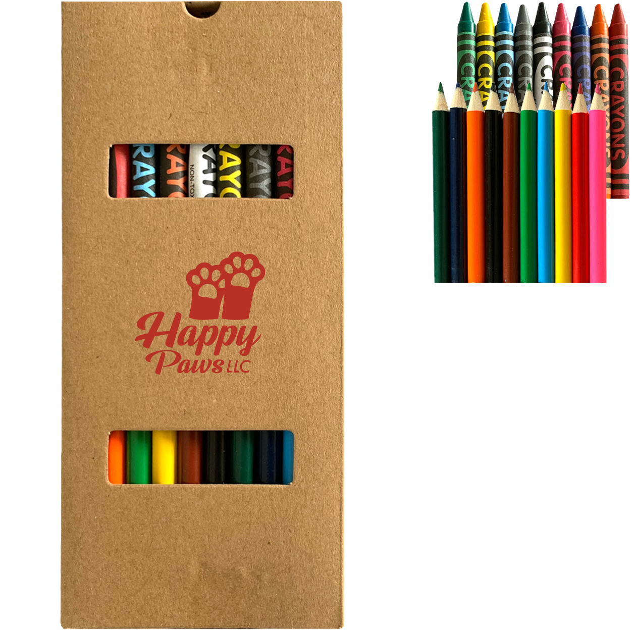 Product Photo 1 Twenty Piece Crayon & Colored Pencil Set