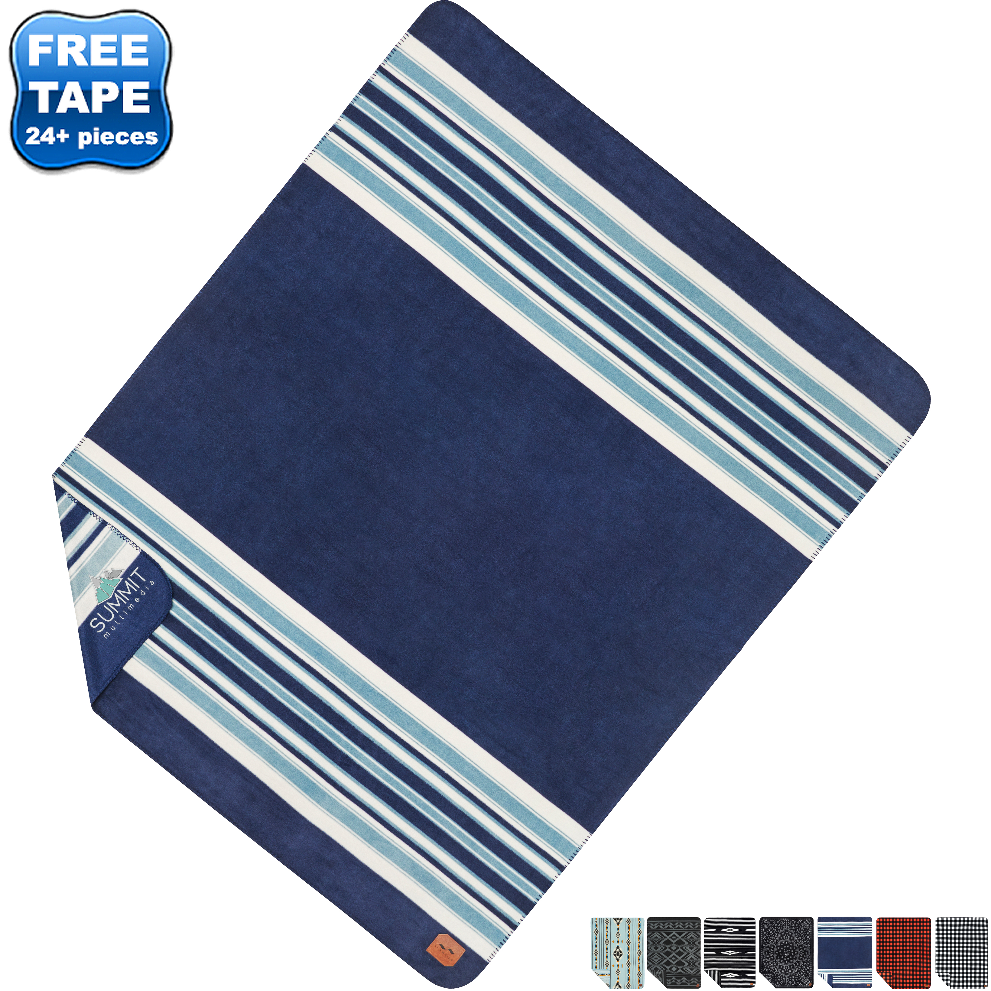 Product Photo 1 Slowtide® 100% Recycled Fleece Blanket, 50" x 60"