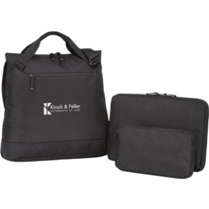 Mobile Professional Polyester Computer Tote Bag Set - GM1079