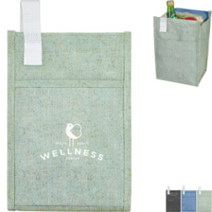 Sami Recycled Laminated Non-Woven 6-Can Lunch Cooler - GM1265