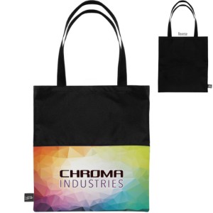 Dye Sublimated 300D Polyester Tote Bag - HH3745