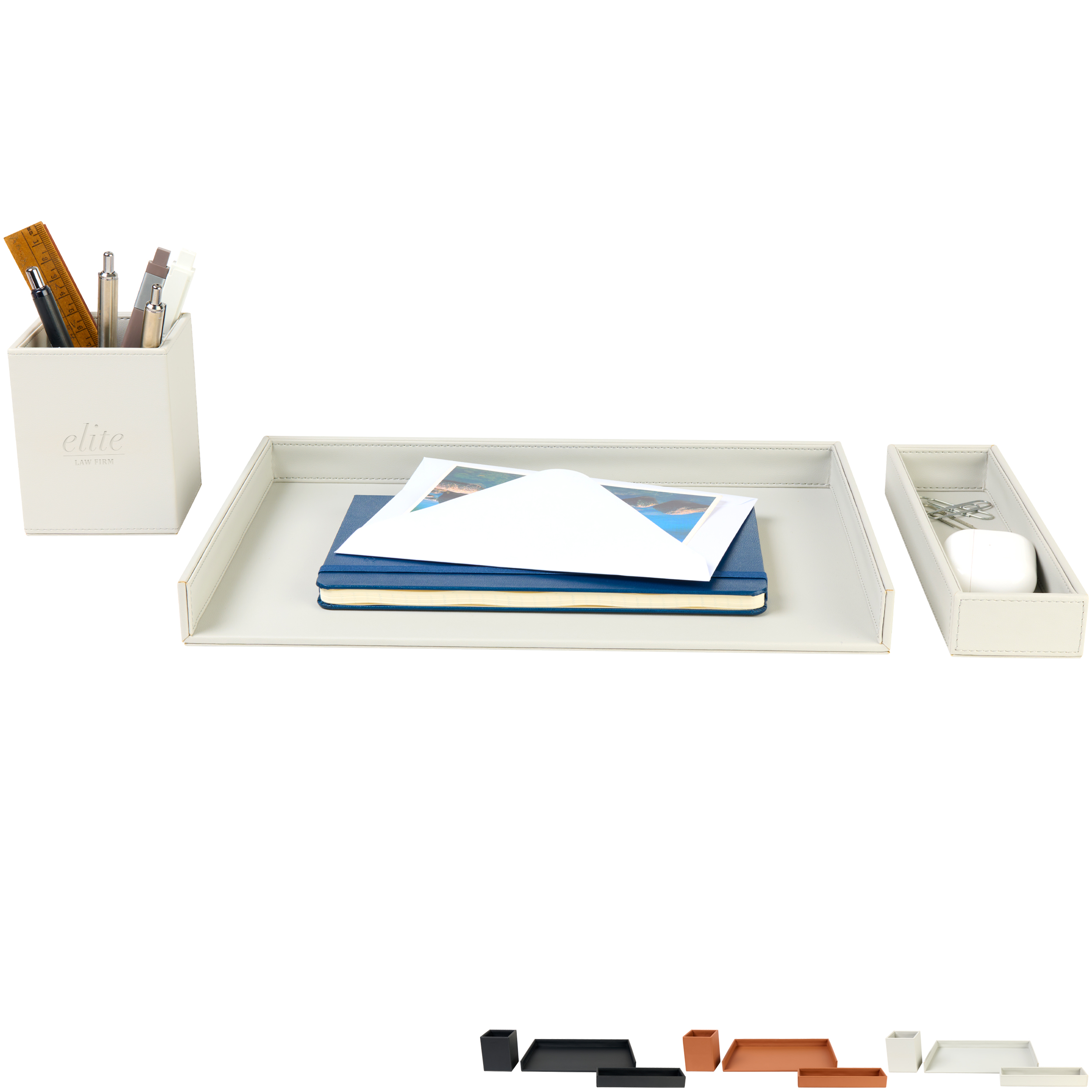 Product Photo 1 Easton 3 Piece Desktop Organizer Set