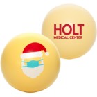 Photo 5 Holiday PPE Santa Stress Reliever Ball