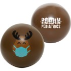 Photo 4 Holiday PPE Rudolph Stress Reliever Ball