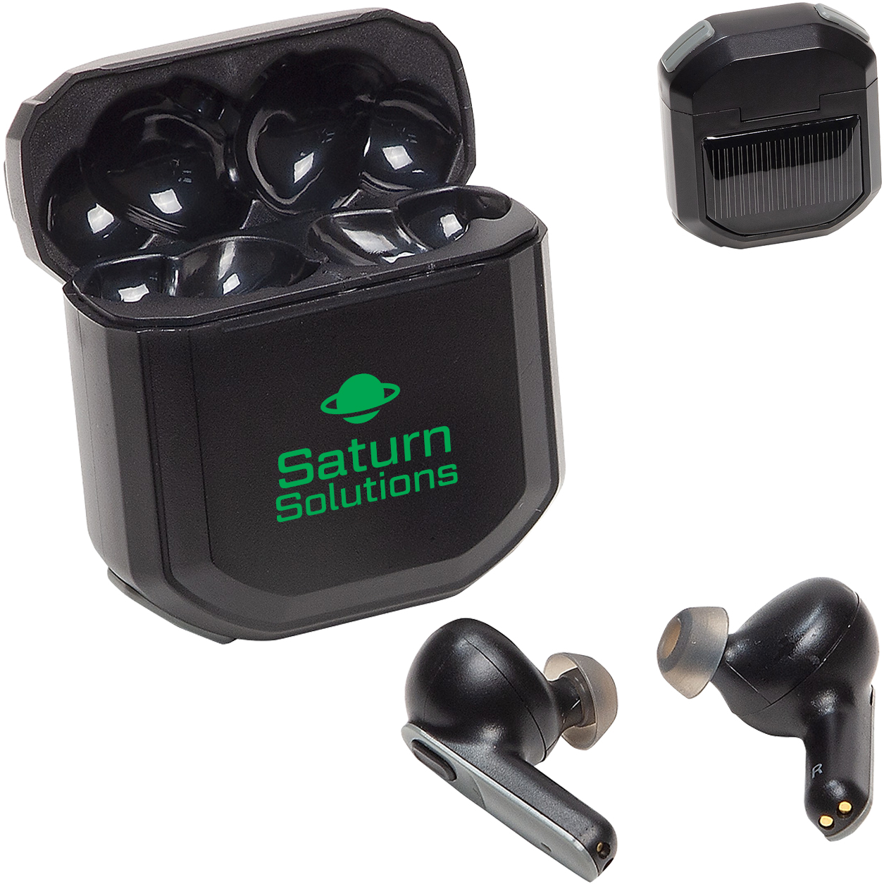 Product Photo 1 Allegro TWS Earbuds w/ Solar Powered Charging Case