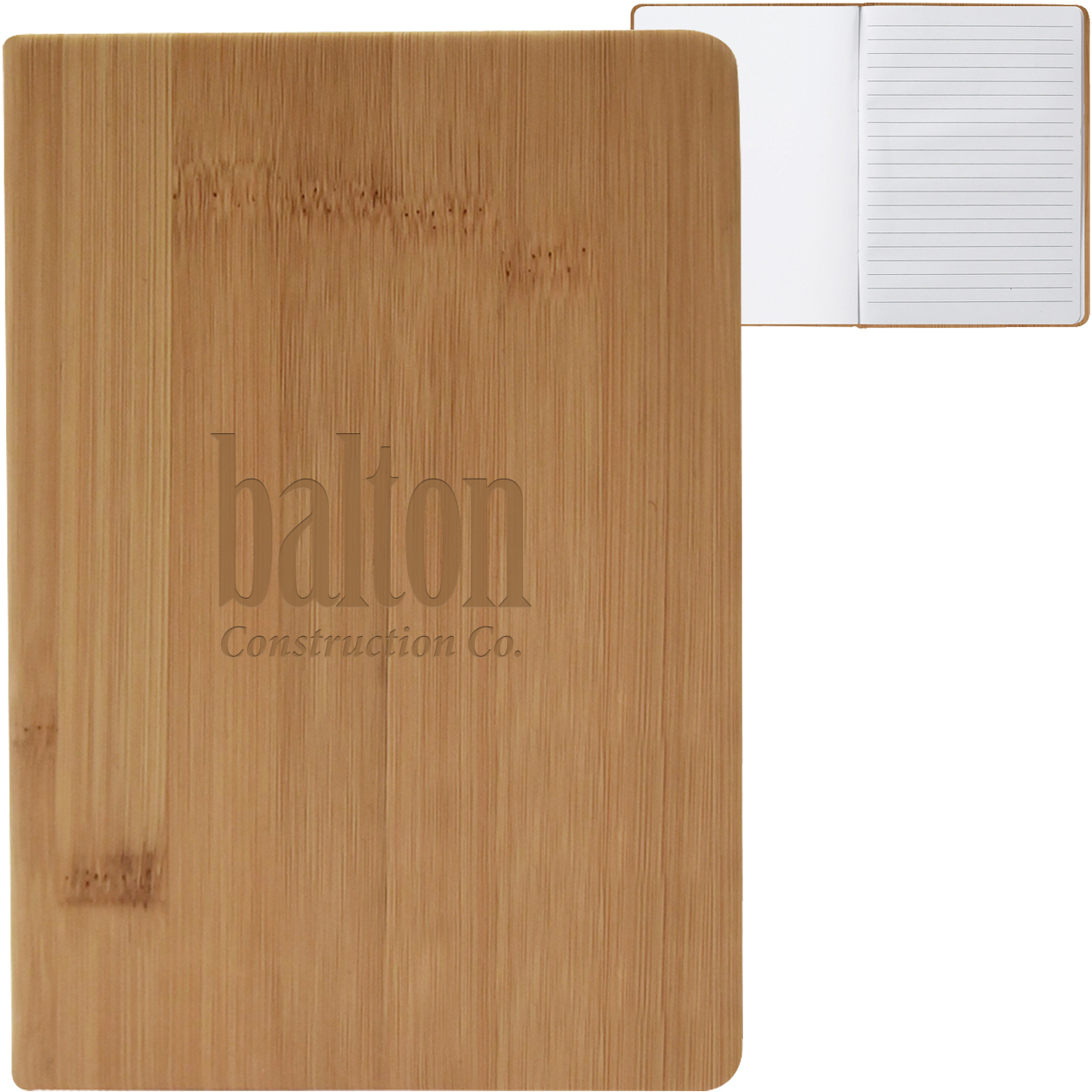 Product Photo 1 Brainstorm Bamboo-Look Journal, 5" x 7"