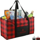 Photo 4 Buffalo Plaid Polyester Utility Tote