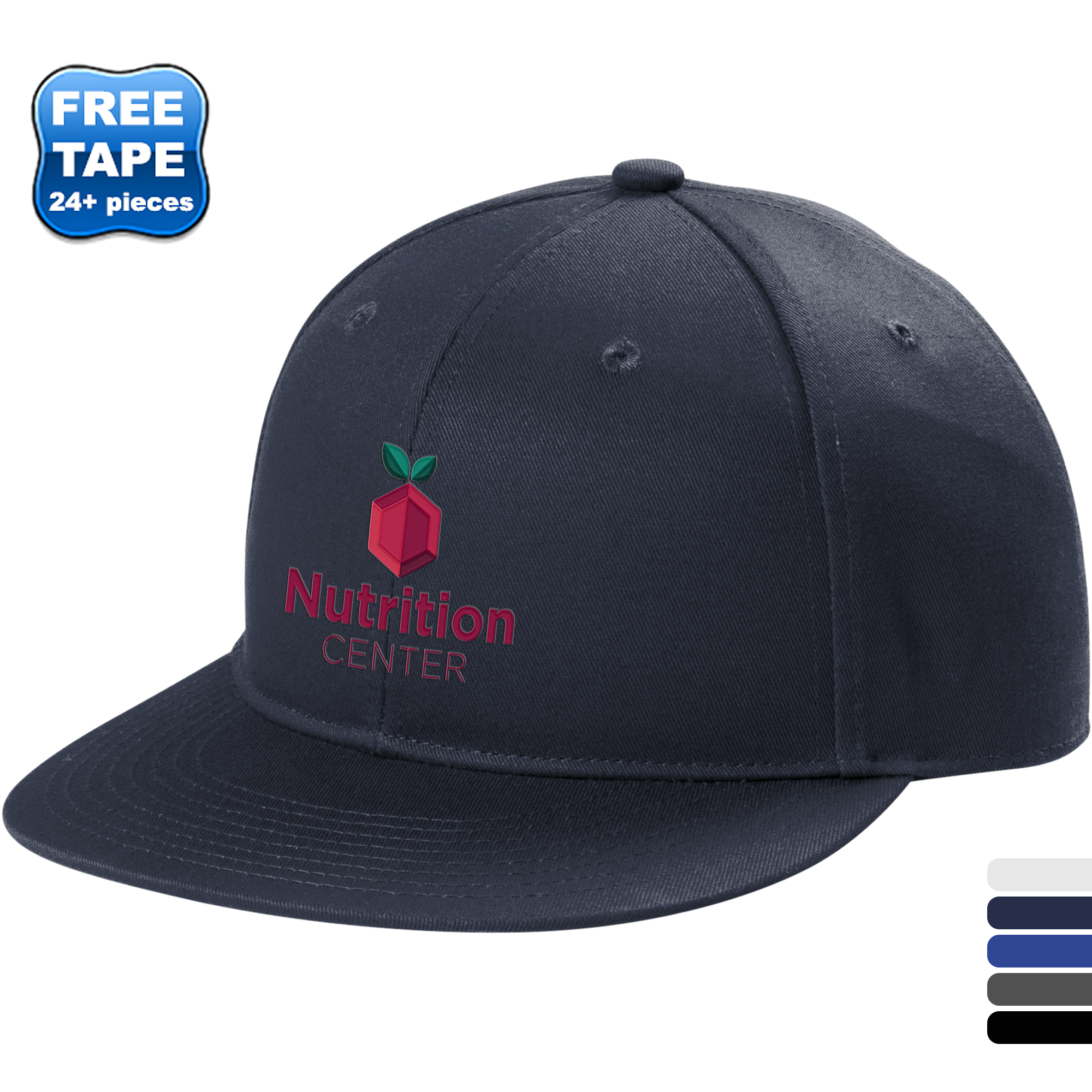 Product Photo 1 Port Authority® Structured Snapback Flat Bill Cap