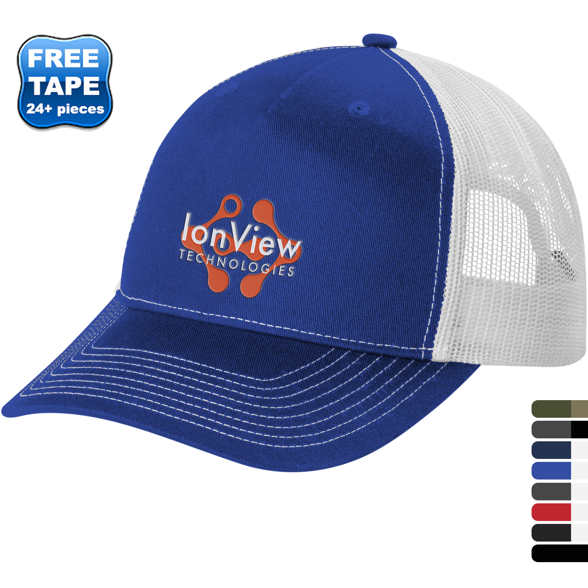 Product Photo 1 Port Authority® Structured Snapback Five-Panel Trucker Cap