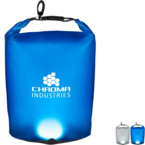 COB Water-Resistant PVC Dry Bag, 5L - CLOSEOUT! - PM4029