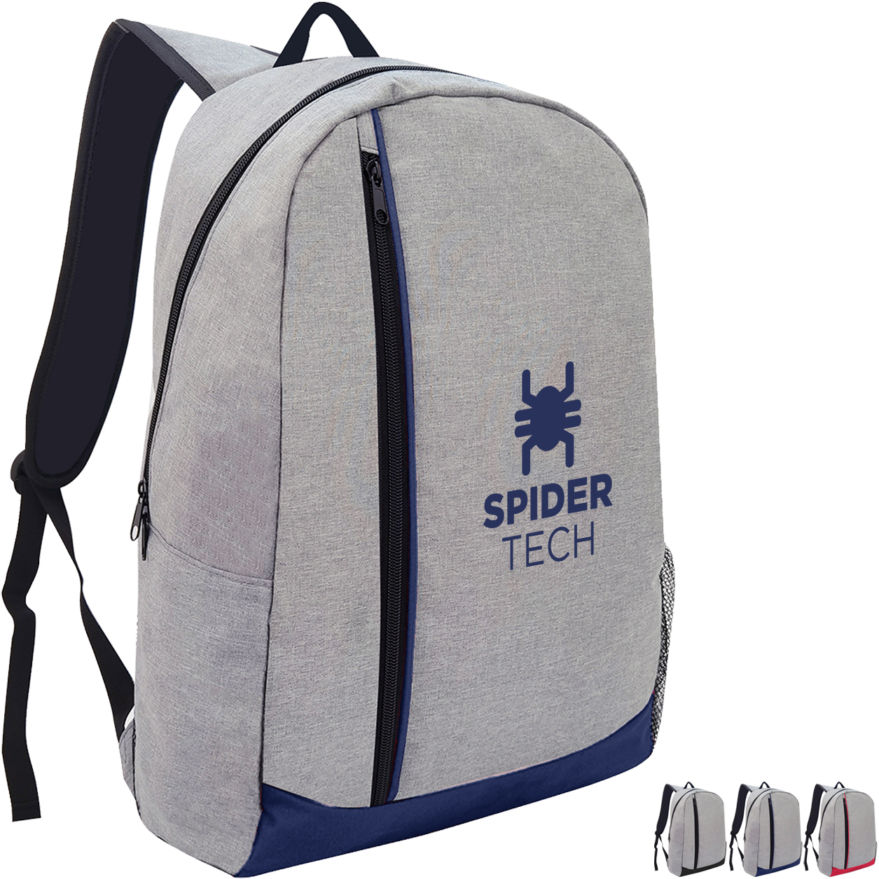 Product Photo 1 Hancock Heathered Polyester Laptop Backpack
