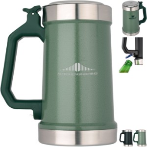Stanley® Classic Bottle Opener Stainless Vacuum Insulated Beer Stein, 24oz. - ST5181