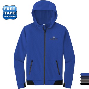 Sport-Tek® PosiCharge® Strive Poly/Cotton Fleece Hooded Men's Full-Zip - WJ6483