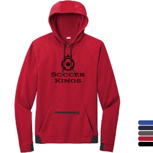 Sport-Tek® PosiCharge® Strive Poly/Cotton Fleece Hooded Men's Pull-Over - WJ6485