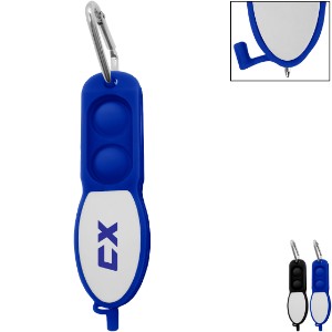 Push Pop Pen w/ Carabiner - HT9390
