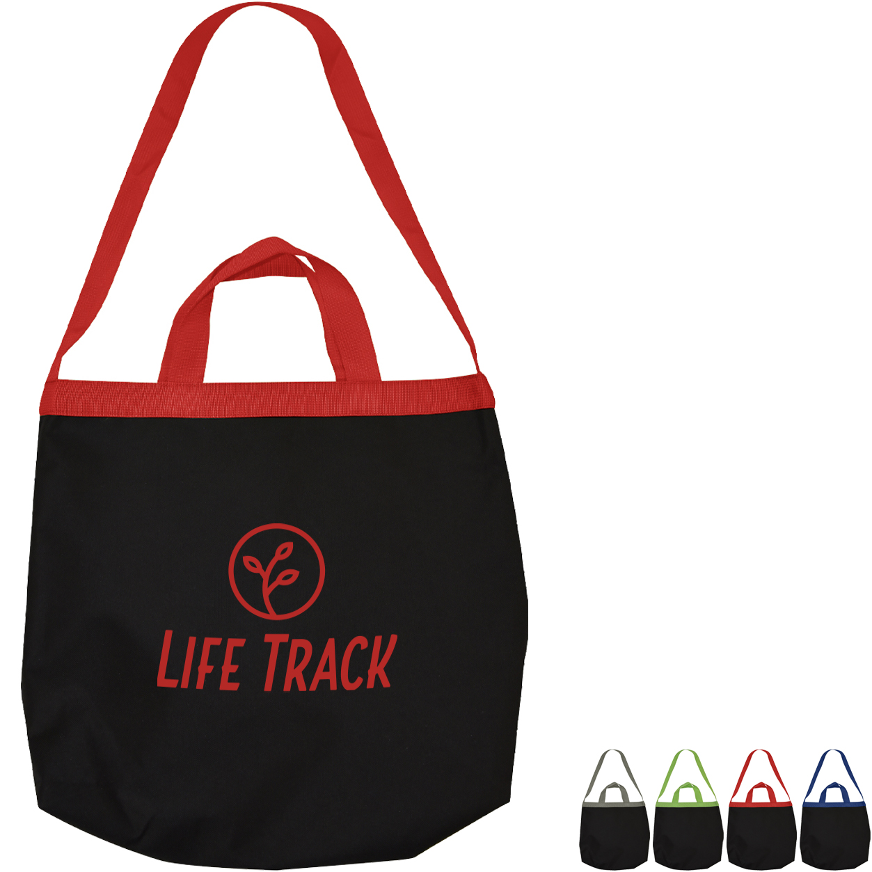 Product Photo 1 Carnival Polyester Tote Bag - CLOSEOUT!