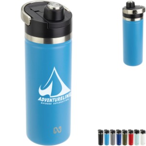 NAYAD® Traveler Stainless Double Wall Bottle w/ Twist-Top Spout, 18oz. - AR9851