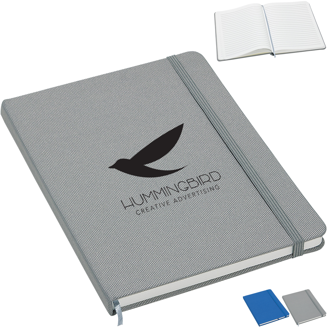 Product Photo 1 Reprise RPET Stone Paper Textured Journal, 5-3/4" x 8-1/4"