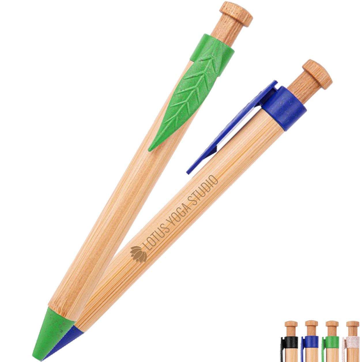 Product Photo 1 Camden Bamboo Wheat Straw Retractable Pen