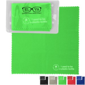 Cleaning Cloth w/ 100% RPET Material in Case - HT9436