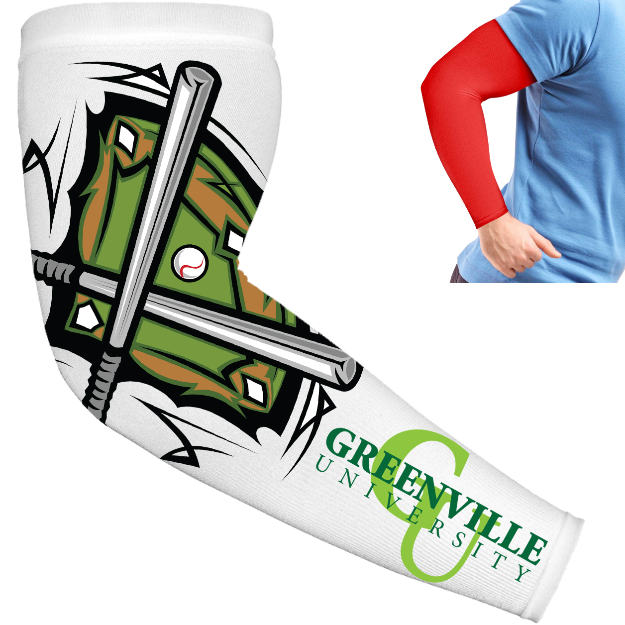 Product Photo 1 Polyester Cooling Compression Sleeve Pair