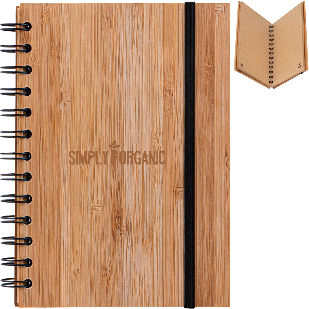 Product Photo 1 EverGreen Recycled Paper Bamboo Notebook