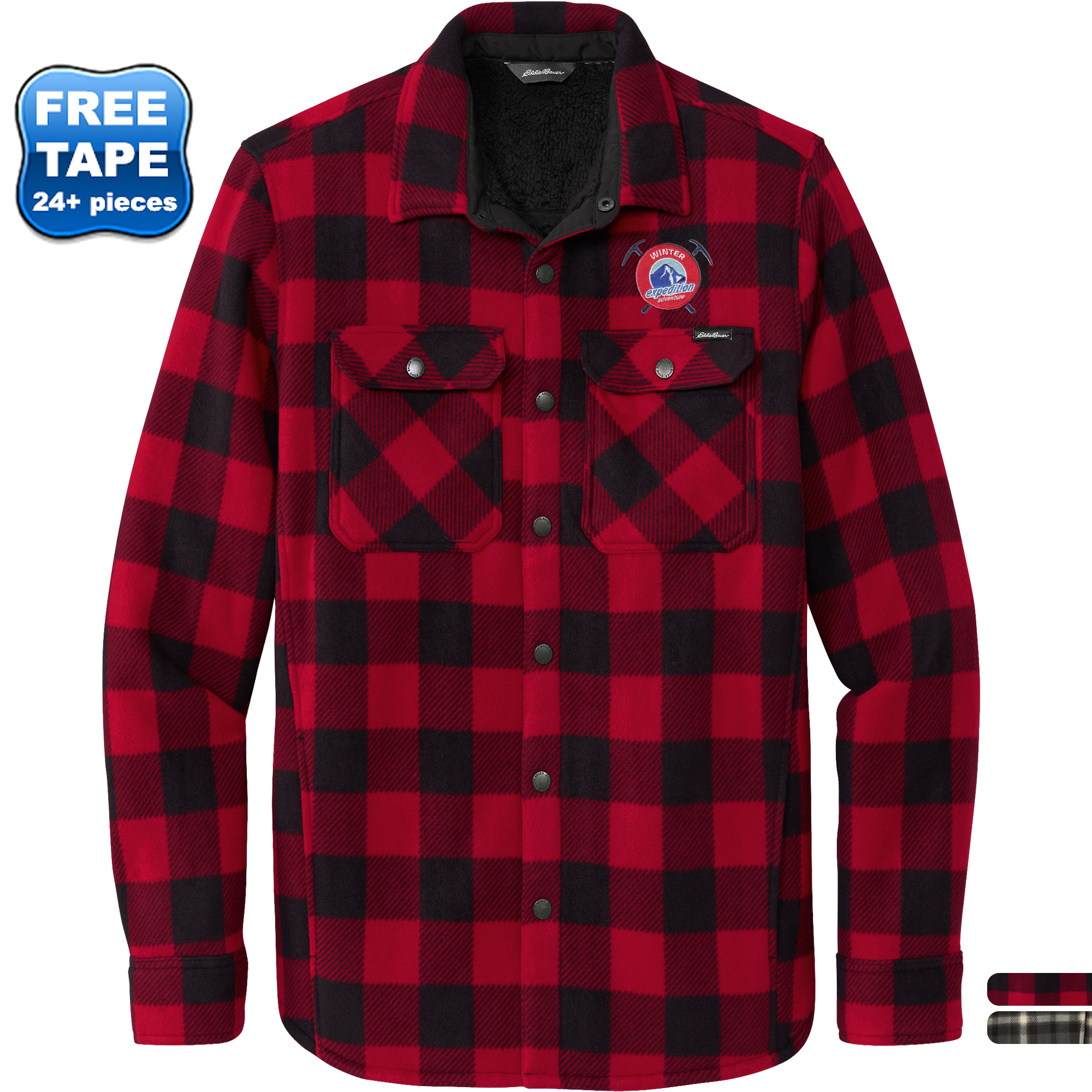 Product Photo 1 Eddie Bauer® Woodland Polyester Men's Shirt Jacket